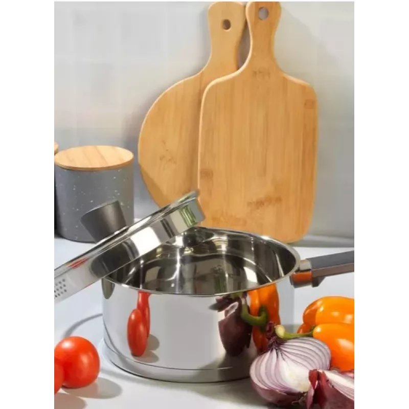 Garnek Russell Hobbs RH01164EU7 20 cm stal nierdzewna, kompatybilny z indukcją, z pokrywką