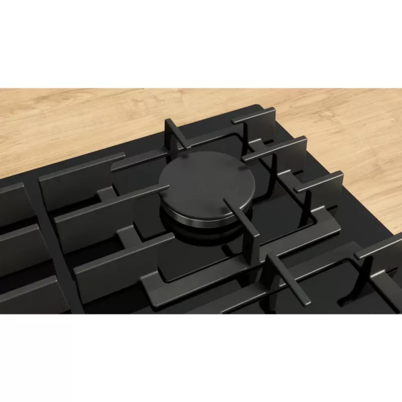 Bosch Serie 8 PRS9A6H40 płyta grzewcza Czarny Do zabudowy 90 cm Gaz 5 stref(y)