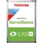 HDD do monitoringu wizyjnego TOSHIBA S300 AI 8TB CMR, 3,5'', 512MB, 7200RPM, SATA, 64 kamery, 24/7, TBW: 550