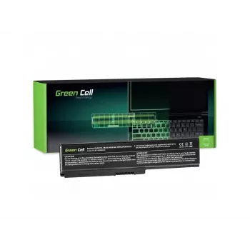 Bateria zielony Cell TS03 do Toshiba Satellite C650 C650D C660 C660D L650D L655 L750 — Li-Ion 10.8V 4400mAh, 6 ogniw, czarna