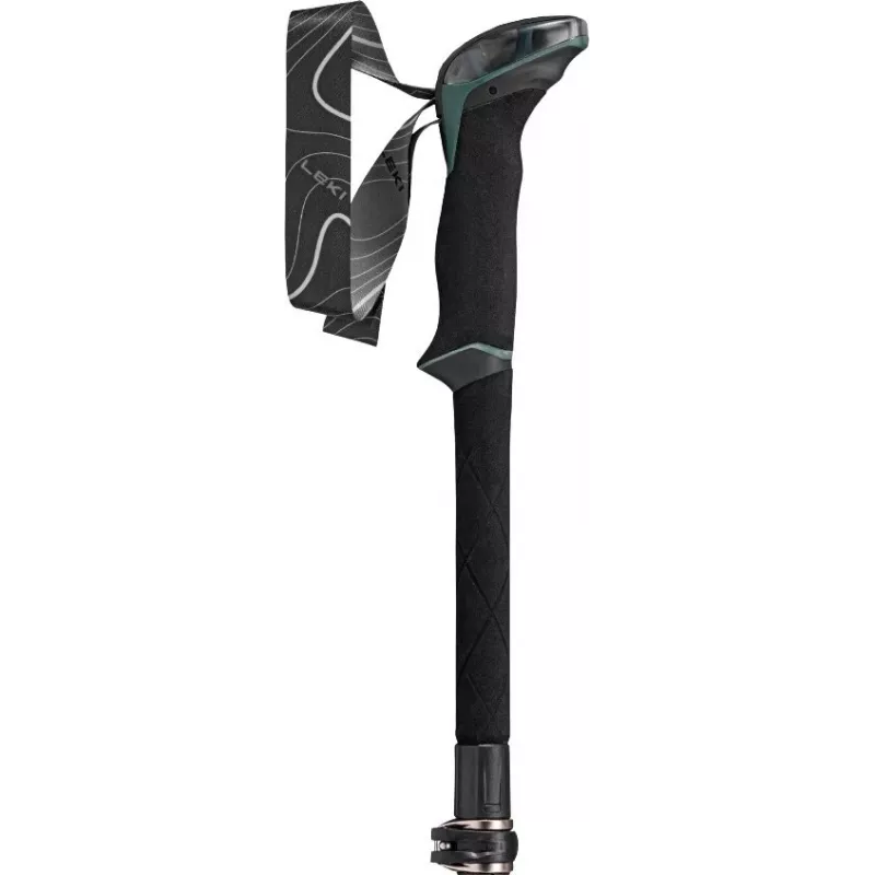 Kijki trekkingowe Leki TR Makalu FX regulowane 110–130 cm, zielone