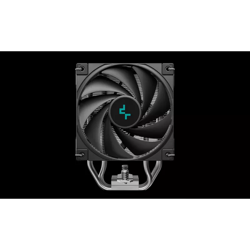 Chłodzenie powietrzne DeepCool AK500S Digital SE — wentylator 120 mm, obsługa gniazd LGA1700/AM5/AM4 oraz Intel LGA115x/1200, czarne