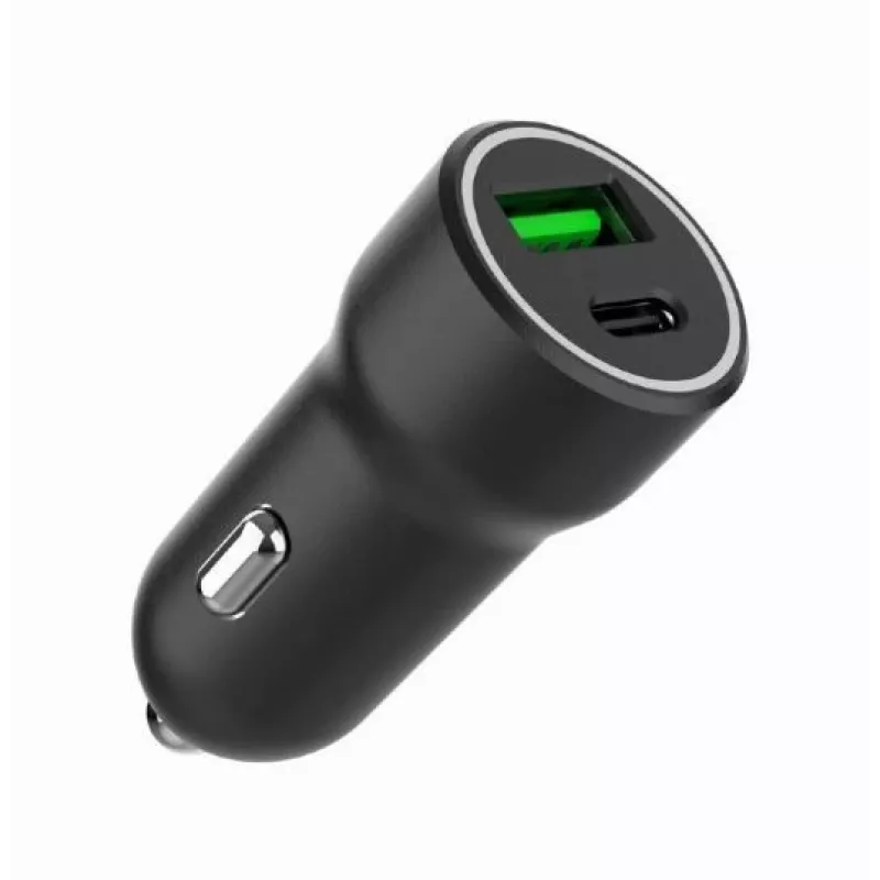 Gembird Car Power Adapter - USB Type-a & C PD - 20W