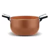 Rondelek Pensofal Cuprum 24-2 z uchwytem ze stali nierdzewnej, 24 cm