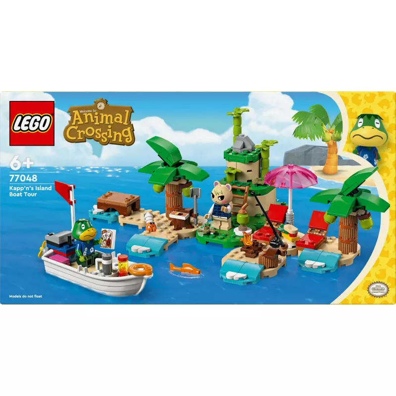 Zestaw konstrukcyjny LEGO 77048 Animal Crossing Rejs łodzią z Wyspą Kapitana