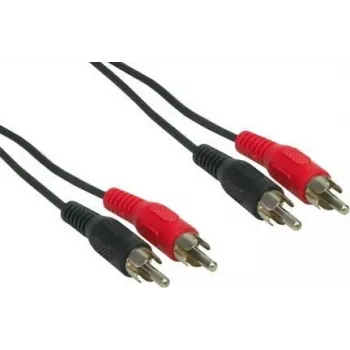 e+p B 33/10 10m 2 x RCA 2 x RCA Czarny kabel audio (B 33/10)