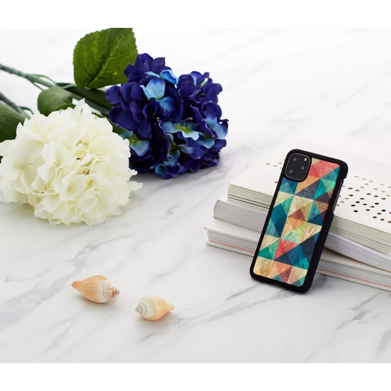 Etui na smartfona iKins dla iPhone 11 Pro Max — Mosaic Czarny etui ochronne
