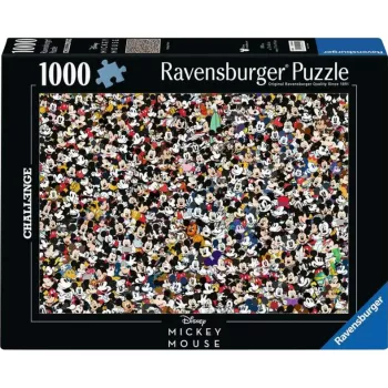 Puzzle Ravensburger 12000529 — 1000 elementów, Myszka Miki kreskówki, 700×500 mm, wiek 14+