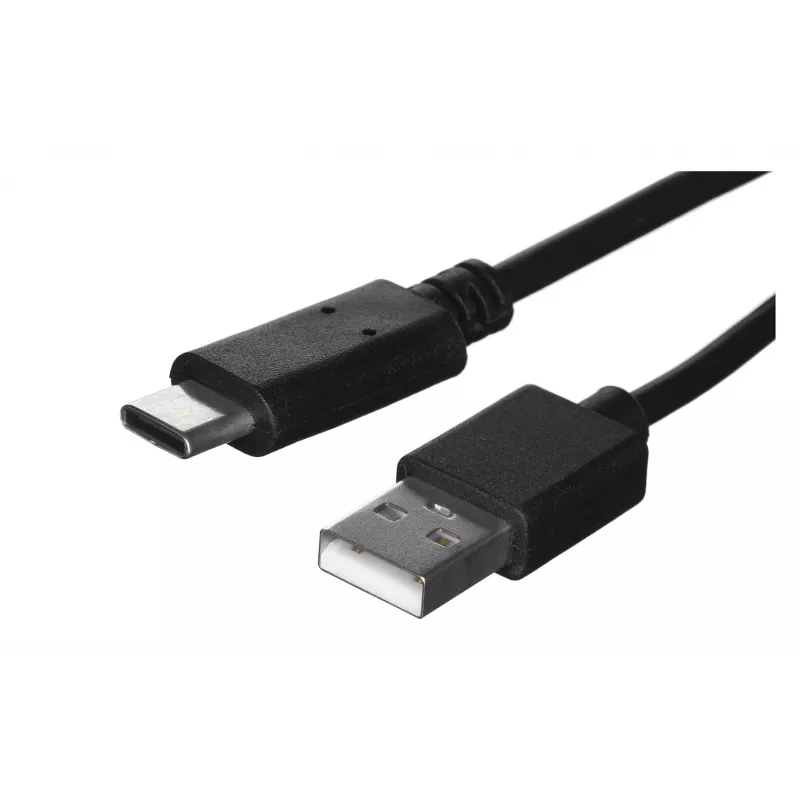 Kabel USB A na USB C LANBERG CA-USBO-20CU-0018-BK — USB 2.0, 1,8 m, czarny
