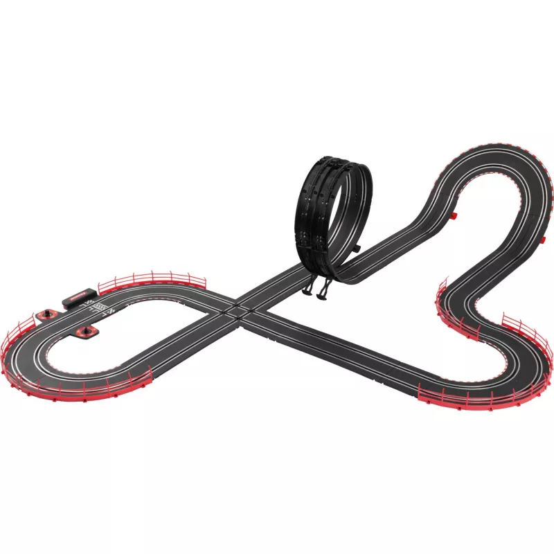 Tor wyścigowy slot car CARRERA GO!!! Speed Zone — modułowy zestaw torów elektrycznych