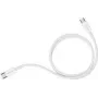 PEDEA kabel do szybkiego ładowania i transmisji danych USB-C/USB-C, biały (1 metr) (60040120)