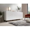 Komoda Cama Meble ETNA 200x42x82 cm, biała mat, płyta wiórowa, rama 16 mm