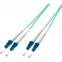 Lightwin LDP-50 LC-LC 1.0 OM3 Kabel światłowodowy 1 m niebieski (LDP-50 LC-LC 1.0 OM3)