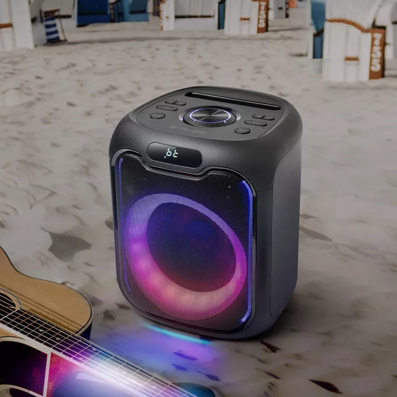 Muse M-1803 Przenośny głośnik DJ/party Czarny 150 W