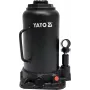 Podnośnik mechaniczny YATO YT-17007, udźwig 20 000 kg, wysokość podnoszenia 24,2–45,2 cm, tłok 150 mm, głowica Ø45 mm, waga 10,5 kg