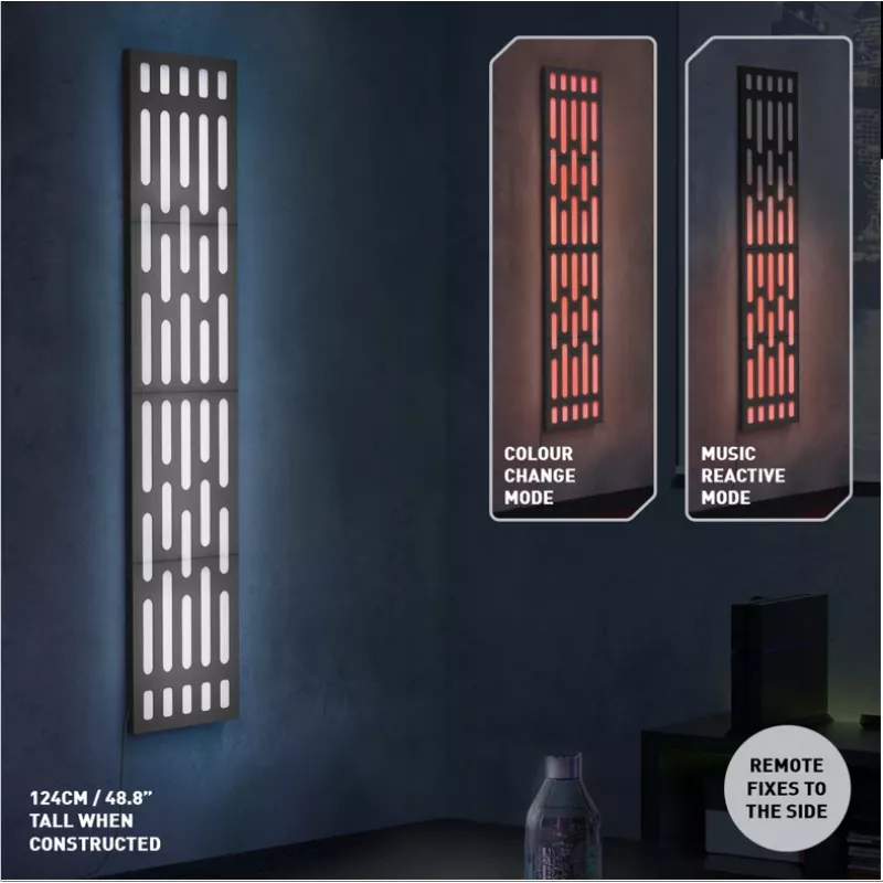 Lampa ścienna panelowa Paladone PP13141SW LED Star Wars design, oświetlenie ścienne LED