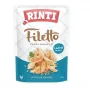 Mokra karma dla psa RINTI Filetto Filet z kurczaka z łososiem 100 g saszetka, pełnoporcjowa karma dla dorosłych psów, 82% wilgotności, 14% białka