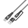 Kabel USB A do C TB AKTBXKUCTOA120B 1,2 m, czarny
