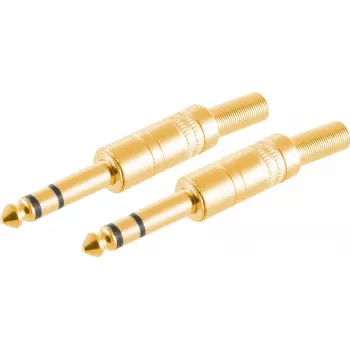 Złącze przewodowe ShiverPeaks BS50200-G2 6,3 mm złote