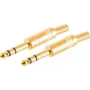 Złącze przewodowe ShiverPeaks BS50200-G2 6,3 mm złote