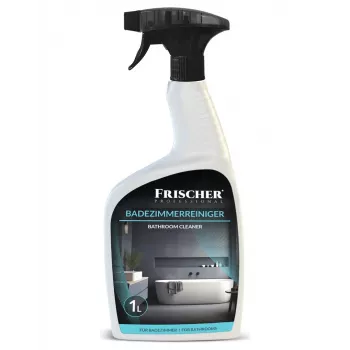 Środek do czyszczenia łazienek FRISCHER model FR00134_1000, płyn czyszczący 1 L, butelka z atomizerem