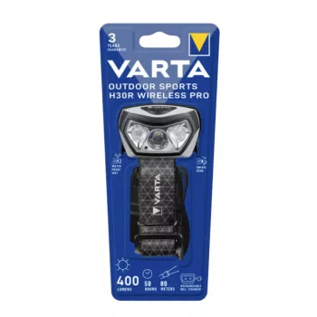 Latarka czołowa Varta Outdoor Sports H30R Wireless Pro 400 lm IPX7
