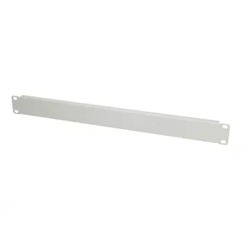 Zaślepka rack Extralink Front Blank Panel 1U 19 cali szary, obudowa stalowa