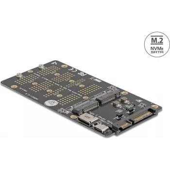 DELOCK M.2 Key M NVMe SSD na OCuLink SFF-8612 adapter konwertera (model 64294)