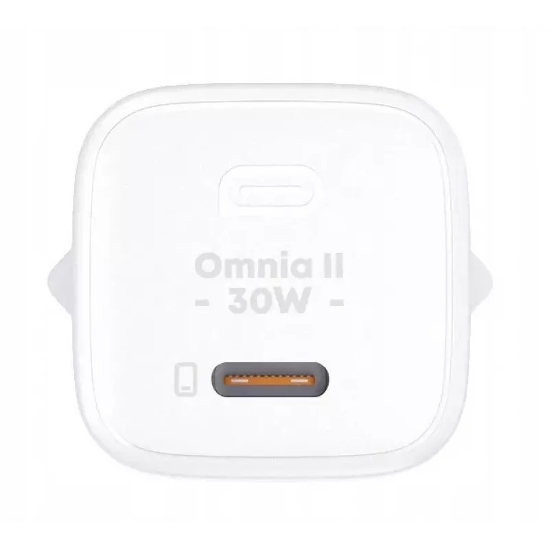 Ładowarka ścienna PA-B1L Biała Omnia II Mini 1xUSB-C PowerDelivery 30W 5A