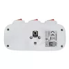 Rozdzielacz zasilania ESPERANZA ELK307W — 3-gniazdowy przełączany adapter wewnętrzny, wtyczka typu E, 220–240 V, 16 A, 3680 W, biały