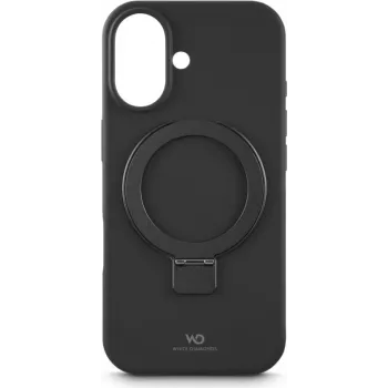 Etui ochronne Urban Stand marki biały diamonds do Apple iPhone 17 — czarne