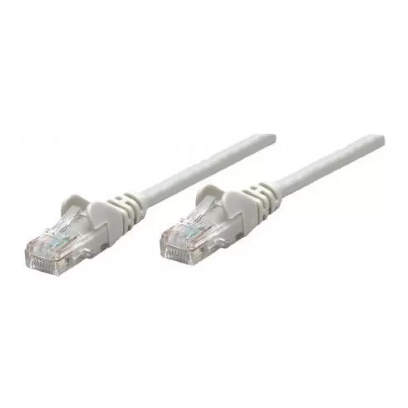 Intellinet sieciowy Patch kabel, Cat6A, 50m, Szary, Miedź, S/FTP, LSOH / LSZH, PVC, RJ45, Złocone Styki, Bezzaczepowa Osłona, Osłona Wtyku, Dożywotnia Gwarancja