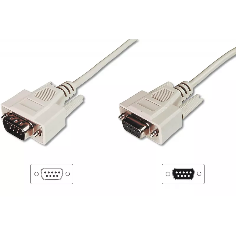 Kabel szeregowy ASSMANN Electronic D-Sub9 2.0m