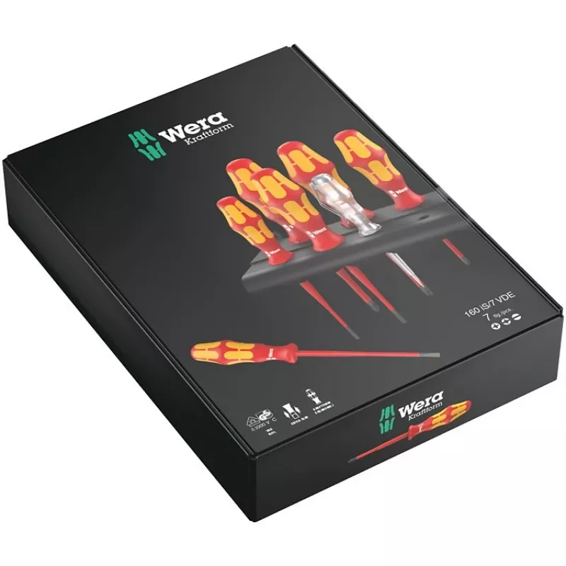 Wkrętak prosty Wera 160 iS/7