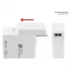 Netzkabeladapter für Good Connections Ladegeräte (PCA-WxxxW), weiß (PCA-W008W)