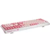 Klawiatura gamingowa Ducky One 3 Gossamer Pink USB US English Różowa, Biała