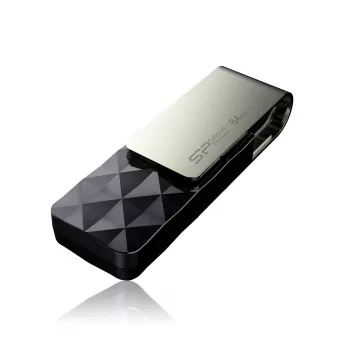 Pendrive Silicon Power Blaze B30 64 GB USB Type-A 3.0 (3.1 Gen 1) Czarny