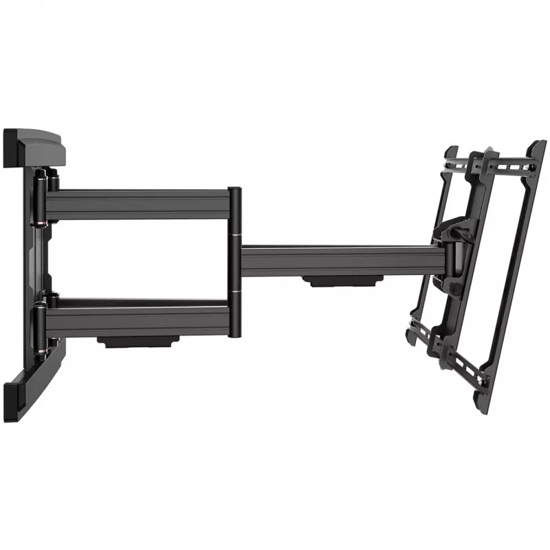 Uchwyt ścienny do telewizora Goobay Pro FULLMOTION (L) szeroki zakres, czarny - do telewizorów od 94,00 cm (37 inch) do 177,80 cm (70 inch) (94-178 cm), pełny ruch (obrotowy i uchylny) do 70 kg