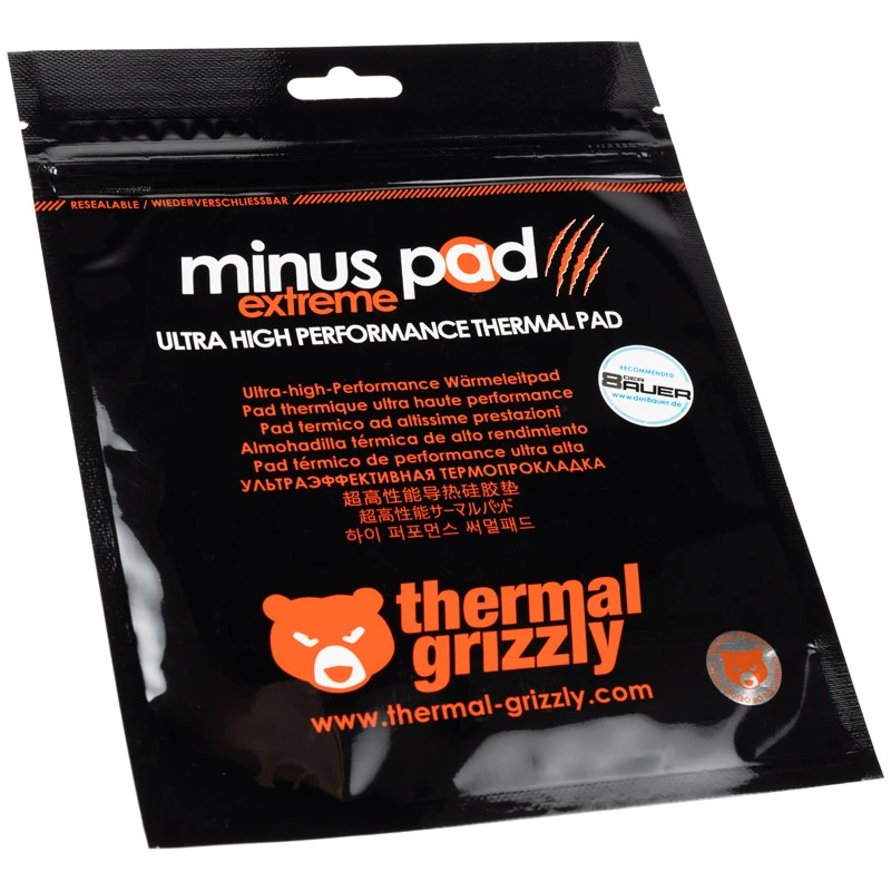 Podkładka termiczna Thermal Grizzly TG-MPE-120-20-15 Gęstość 3,38 g/cm³ Różowa 20x120x1,5 mm