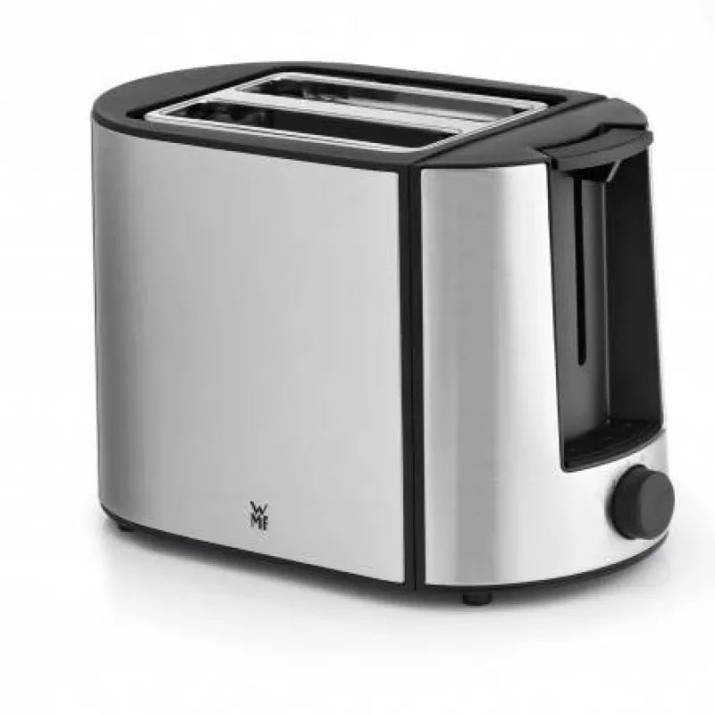 Toster WMF Bueno Pro 6 — 2-kromkowy, 870 W, srebrno-czarny