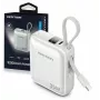 Power bank Vention FHEN0 litowo-polimerowy 10000 mAh 35 W USB-C 1 port biały
