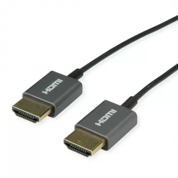 ROLINE HDMI-Coaxial kabel ultraschlank 8K60 ST/ST - Kabel - Cyfrowy/Wyświetlacz/Wideo (11.04.5937)