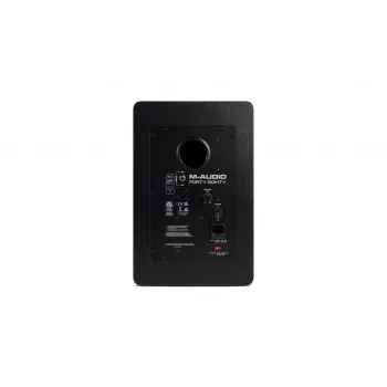 Aktywny monitor studyjny M‑Audio Forty Eighty, 80 W, 2‑drożny, 8-calowy woofer, 1,25-calowy tweeter, wejścia XLR/TRS, obudowa MDF