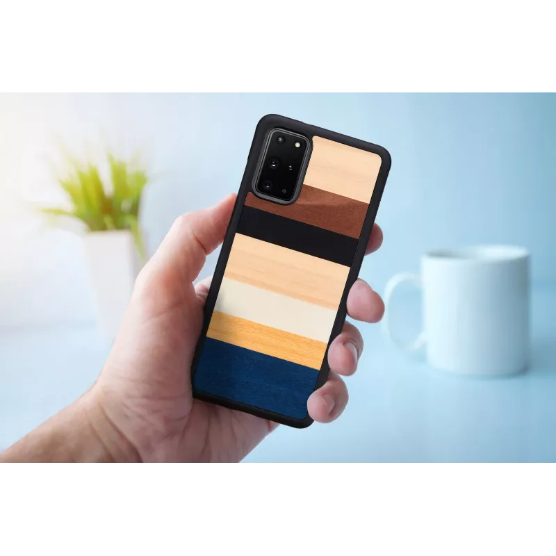 Etui na telefon man and wood Galaxy S20+ czarne — ochronna osłona tylna dla Samsung Galaxy S20+