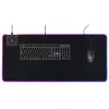 Deltaco GAM-092 - Czarny - Monochromatyczny - Neopren - USB - Gamingowa podkładka pod mysz