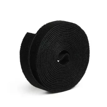 Label-the-cable LTC ROLL STRAP - Klettverschlussstreifen - Schwarz
