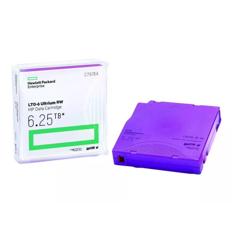 HPE LTO-6 Ultrium 6,25TB RW Data Cartridge