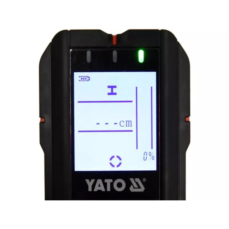 Wykrywacz metali Yato YT-73138 Głębokość wyszukiwania 0,12 m Wyświetlacz LCD