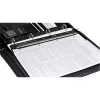 Dziurkacz WEDO 67 9401 — metalowy dziurkacz 4-otworowy, czarny, zdolność dziurkowania 3 mm, szerokość 66 mm