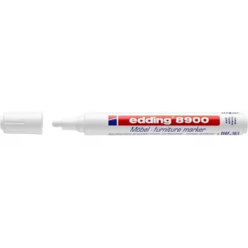 Marker Permanentny Edding 8750 Końcówka Okrągła Biały